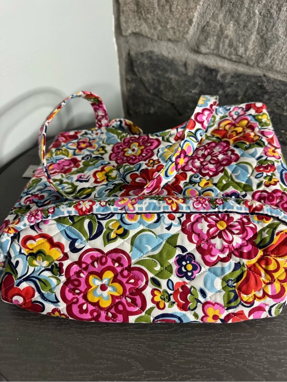 Vera Bradley Quilted Floral Tote Bag in Multicolor